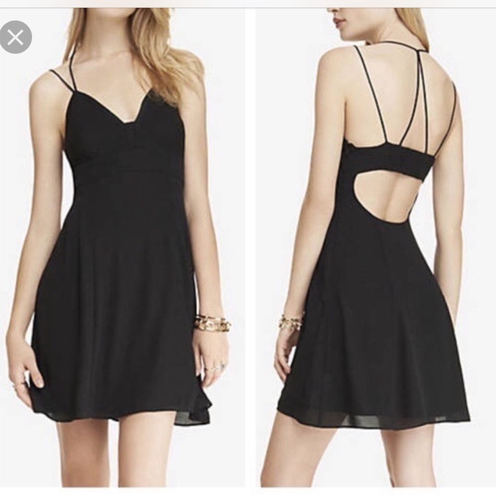 Express Fit and Flare Dress | worn once